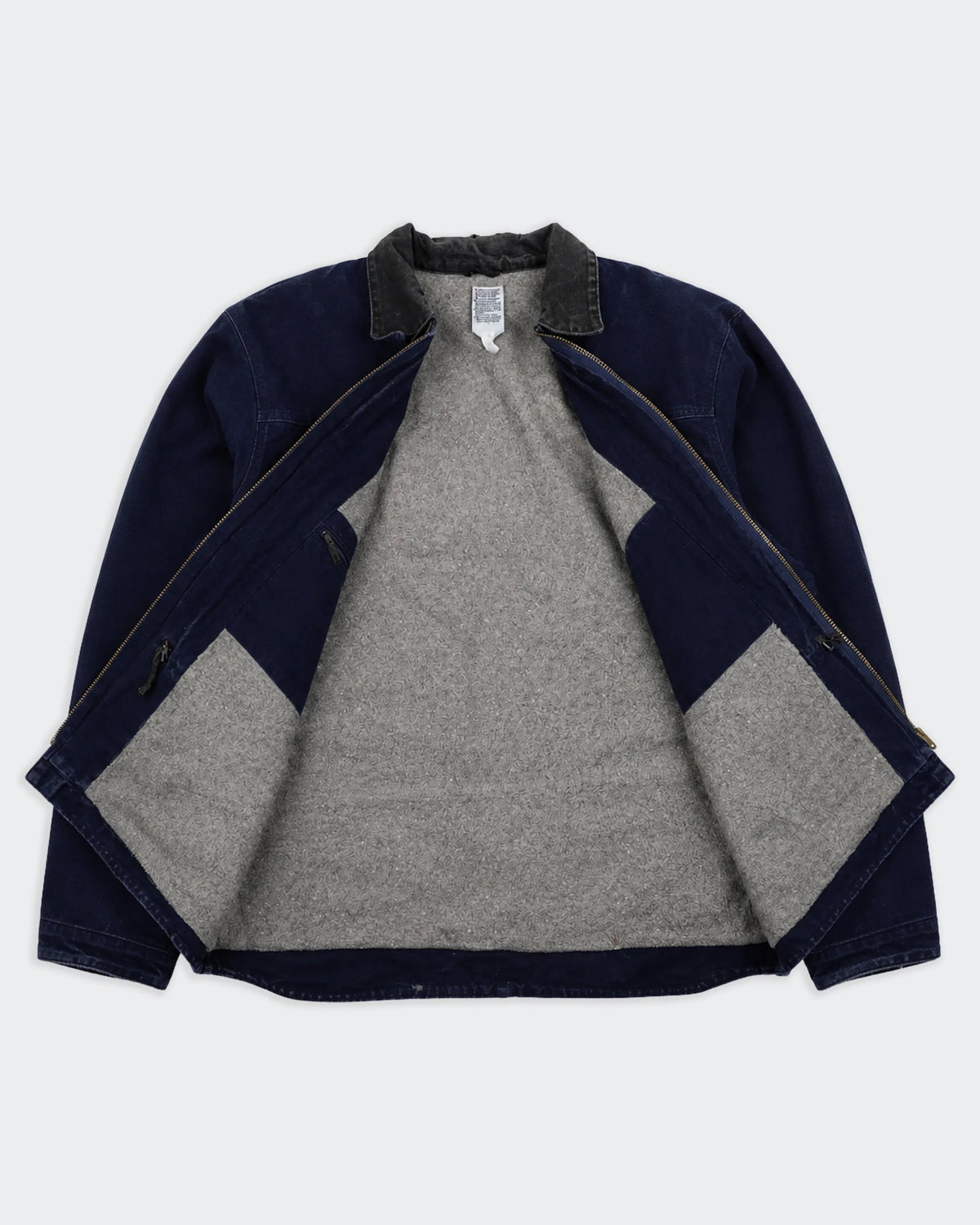 Carhartt Ridge Work Jacket en Toile Vintage Bleu Marine - XL