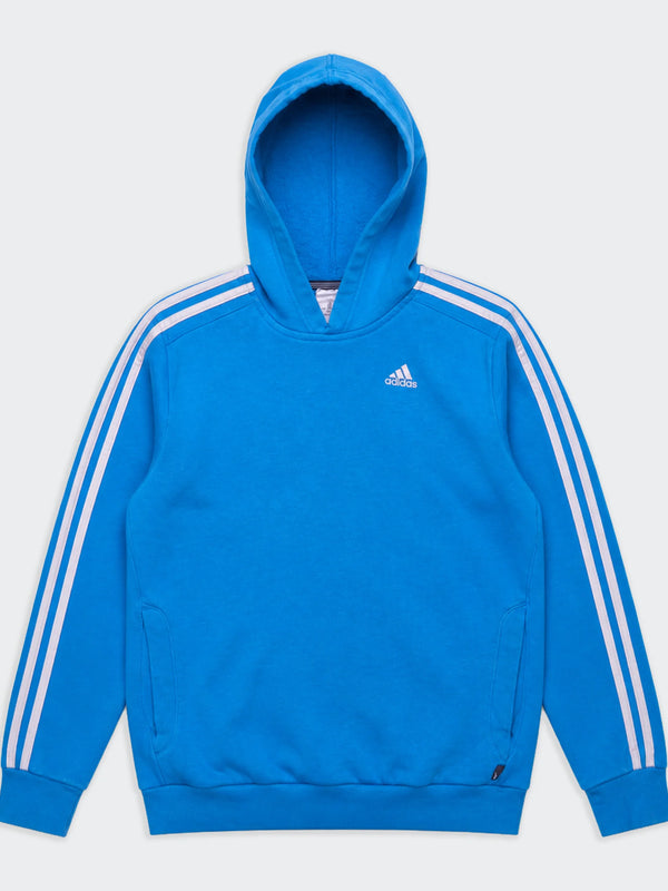 Adidas Blue Hoodie - S