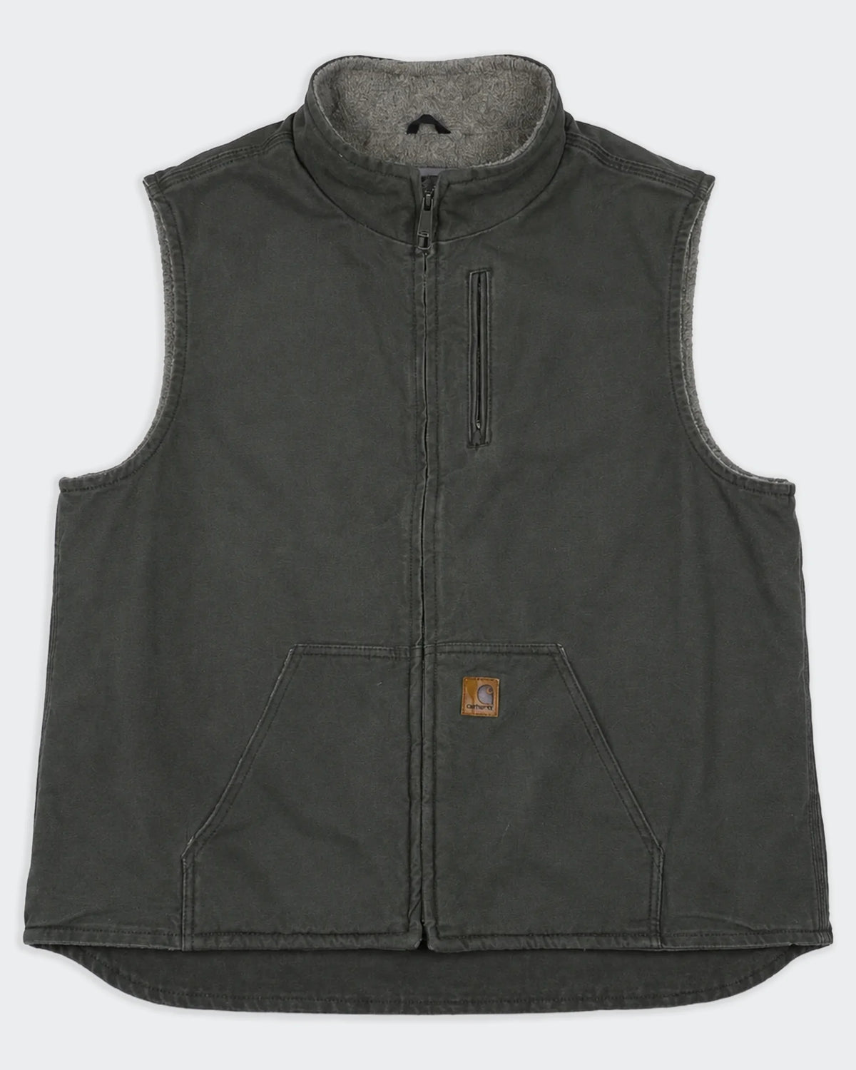 Carhartt Chaleco de Lona Vintage Verde - XL