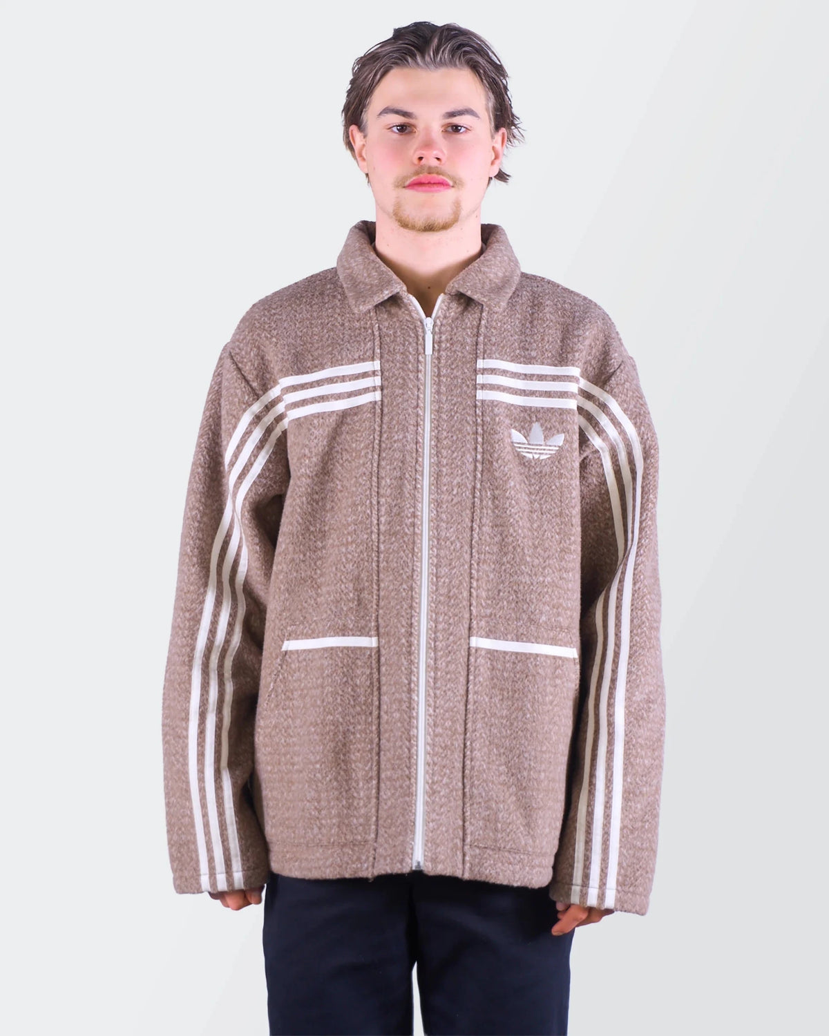 Adidas Beige Jacket L