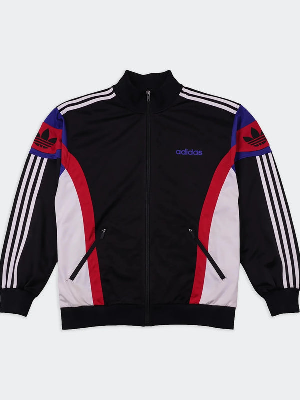 Adidas Black Track Jacket - L