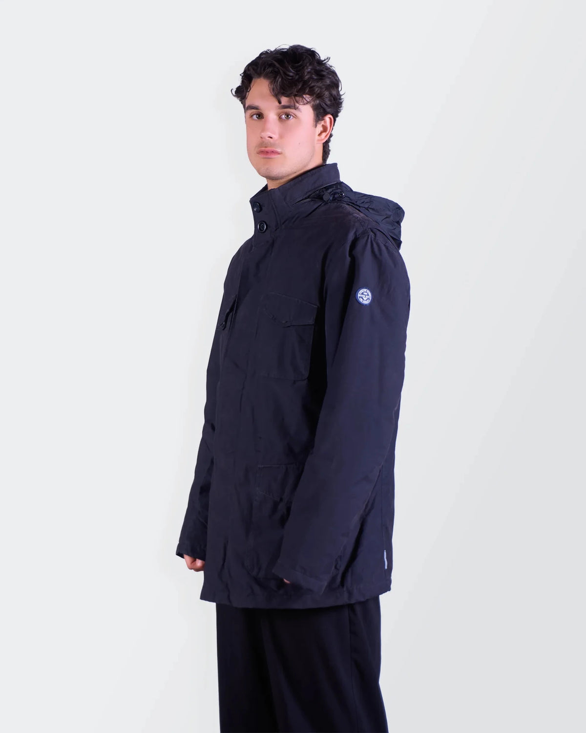 Armani Navy Field Jacket L