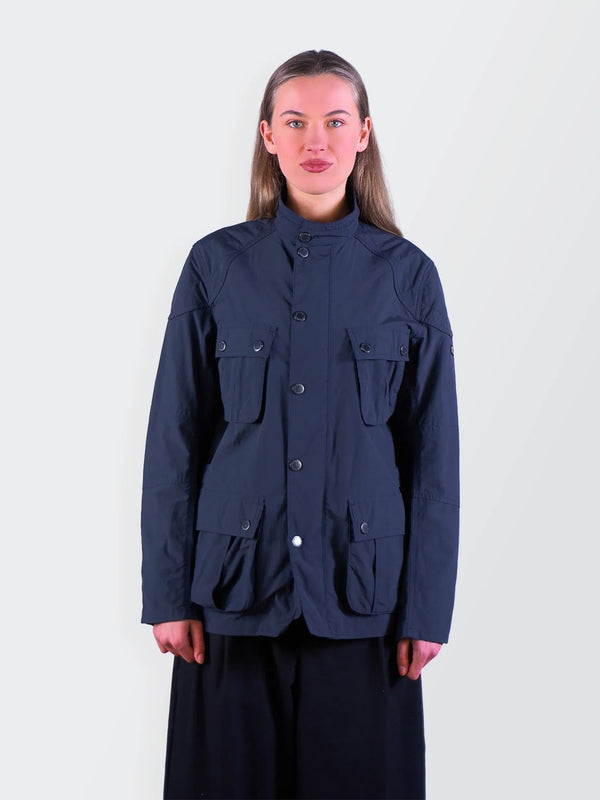 Barbour Navy Field Jacket - S