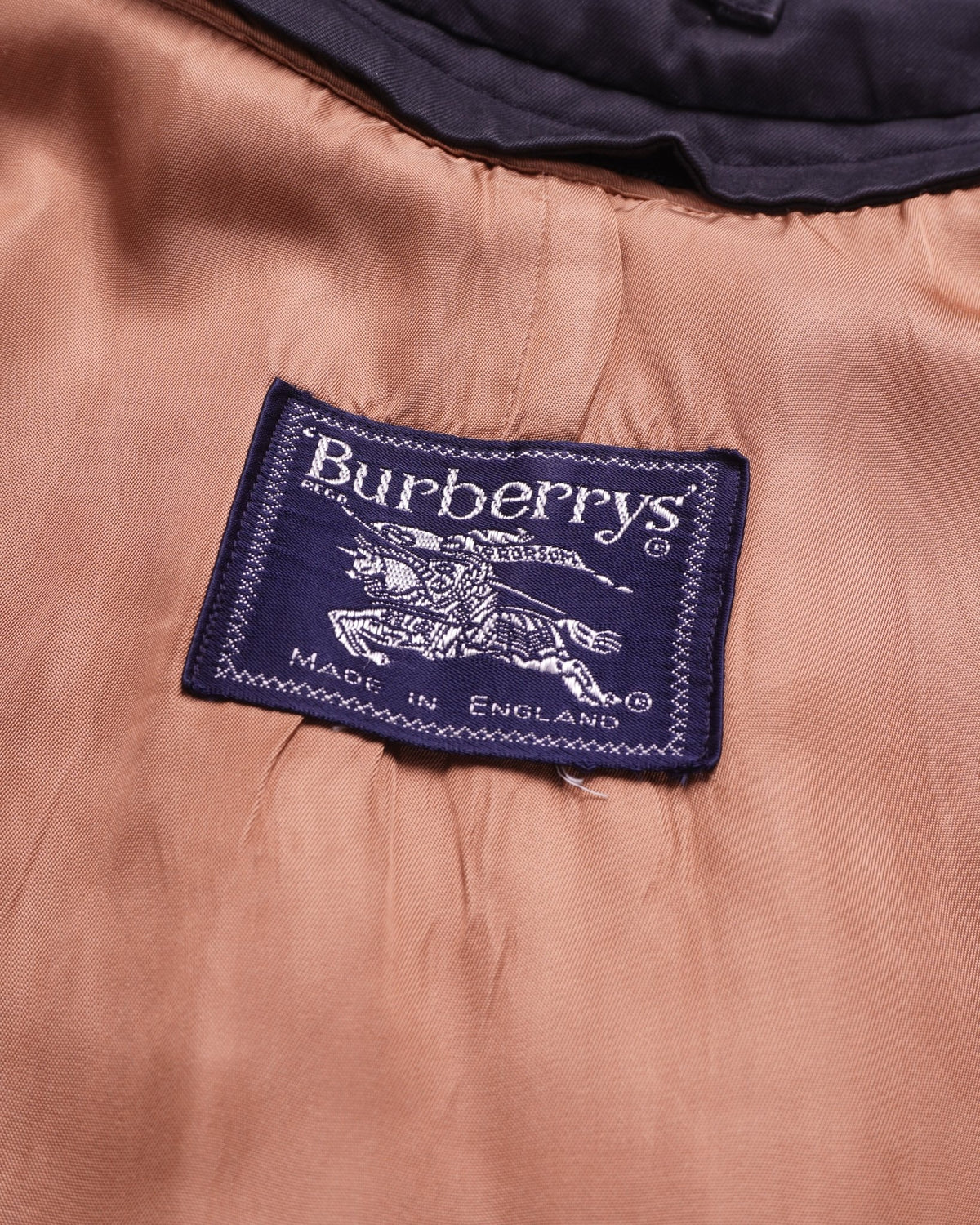 Burberry 1990's Black Wool Overcoat - M