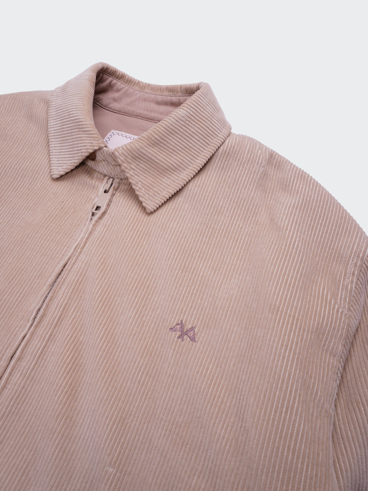 Burberry 2000's Beige Corduroy Harrington Jacket - XL