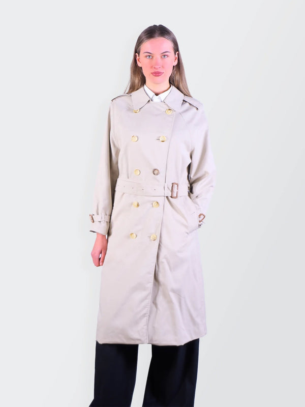 Burberry 2000's Beige Trenchcoat - S
