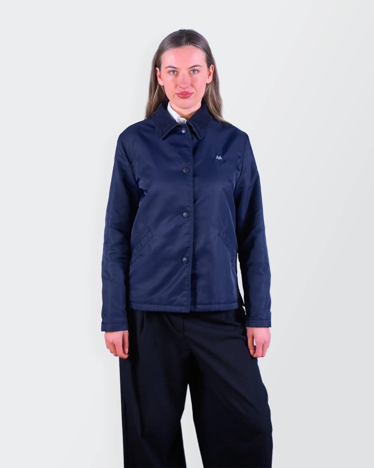 Burberry 2000's Navy Coach Jacket - S
