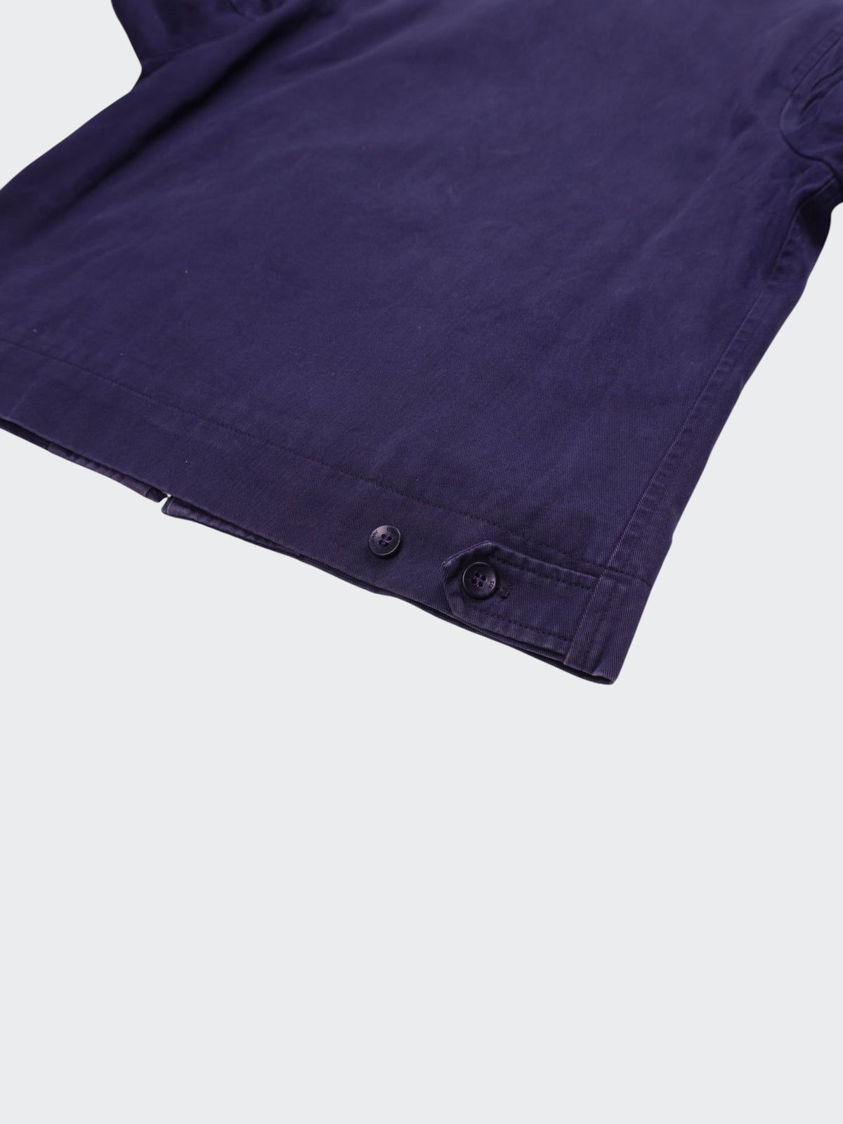 Burberry 2000's Navy Cotton Harrington Jacket - M