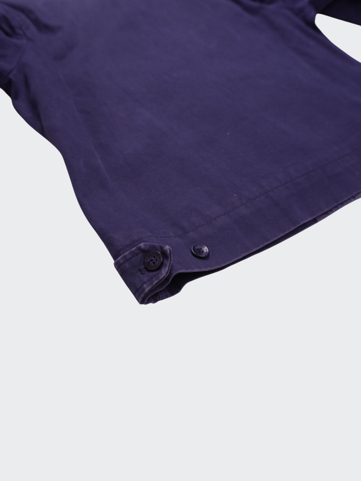 Burberry 2000's Navy Cotton Harrington Jacket - M