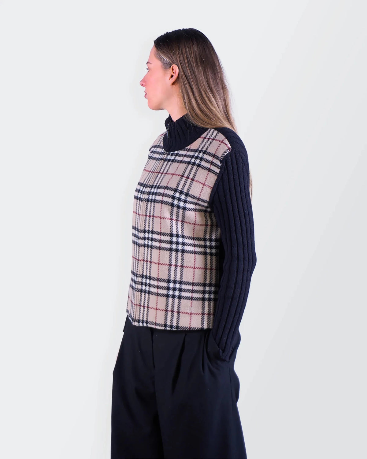 Burberry Beige Wool Vest - S