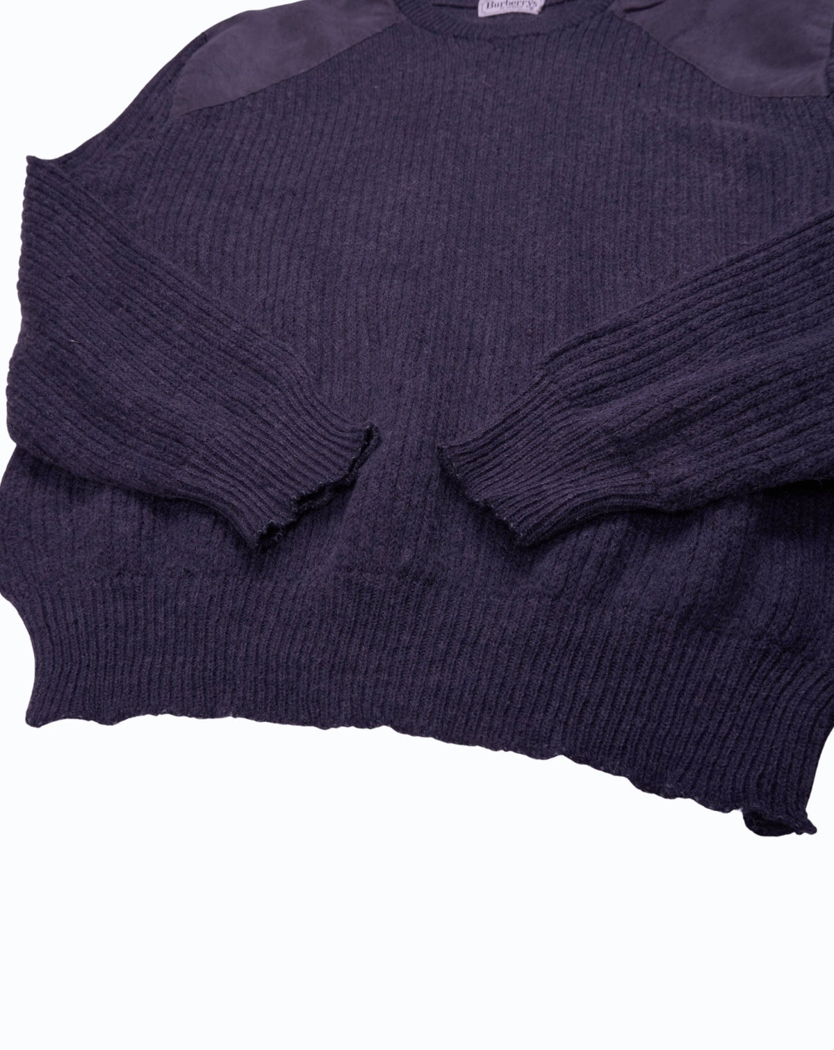 Burberry Blue Crewneck Jumper - L