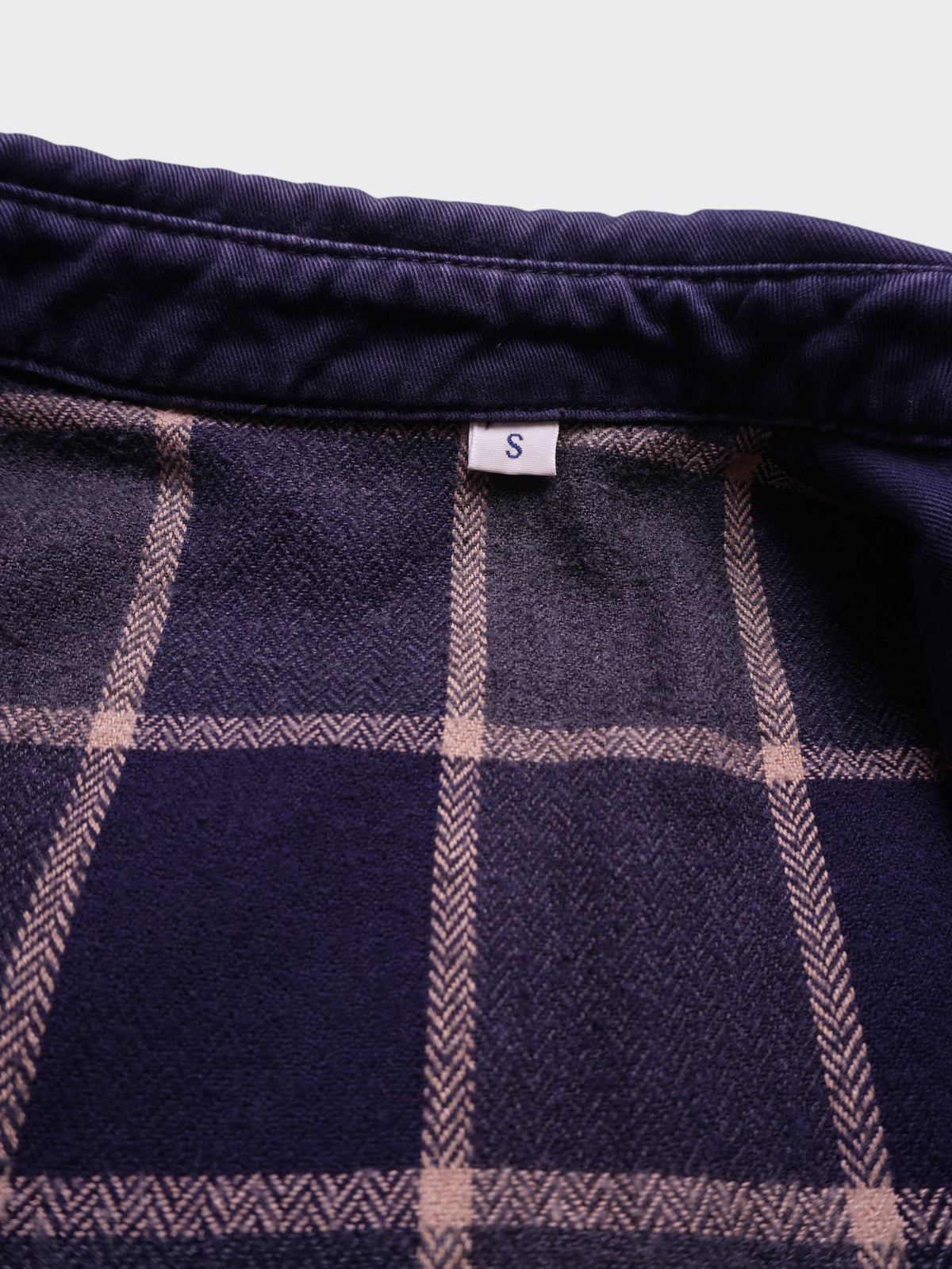 Burberry Navy Cotton Harrington Jacket - S