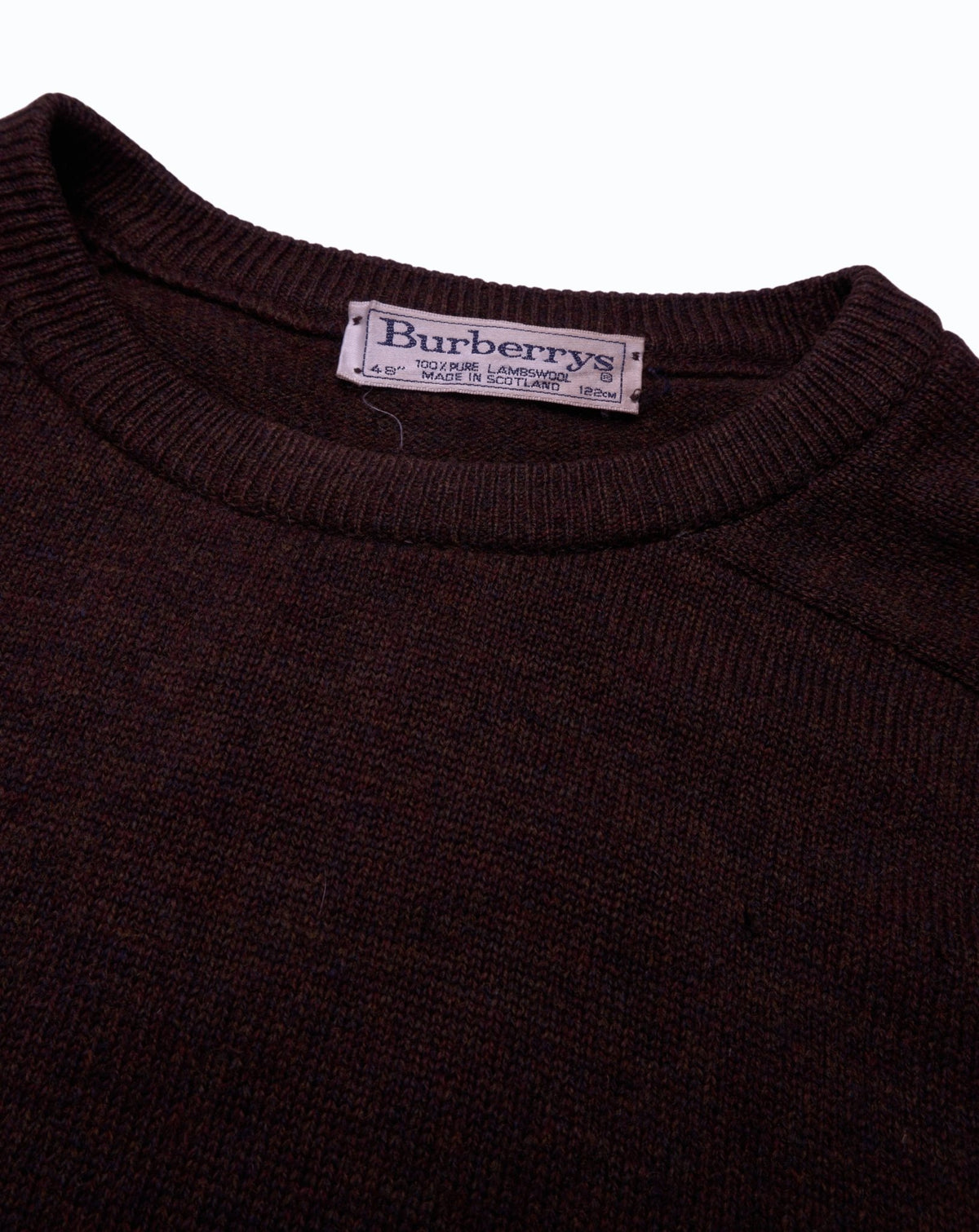 Burberrys Brown Crewneck Jumper - 