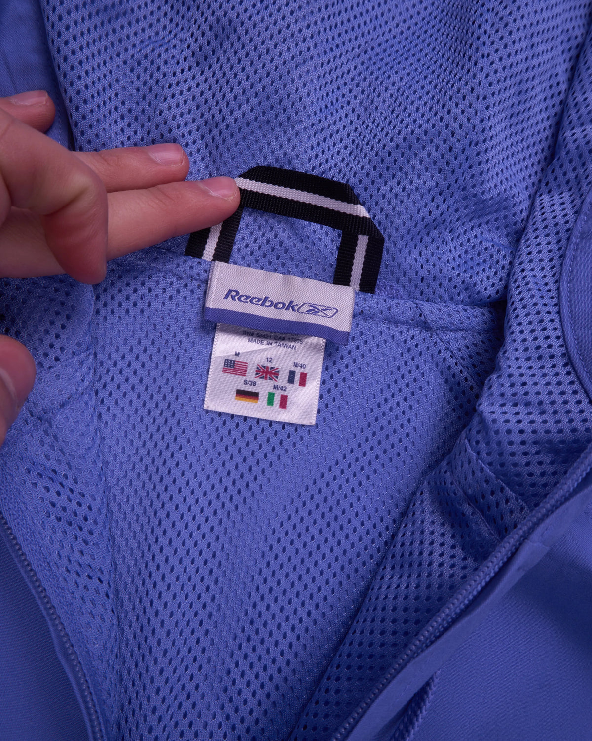 Reebok Blue Track Jacket - M