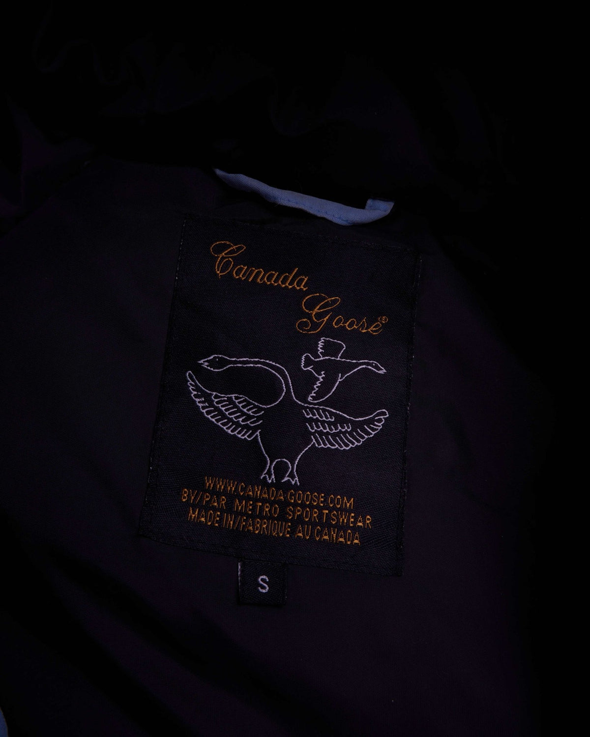 Canada Goose Blue Bomber Jacket - S