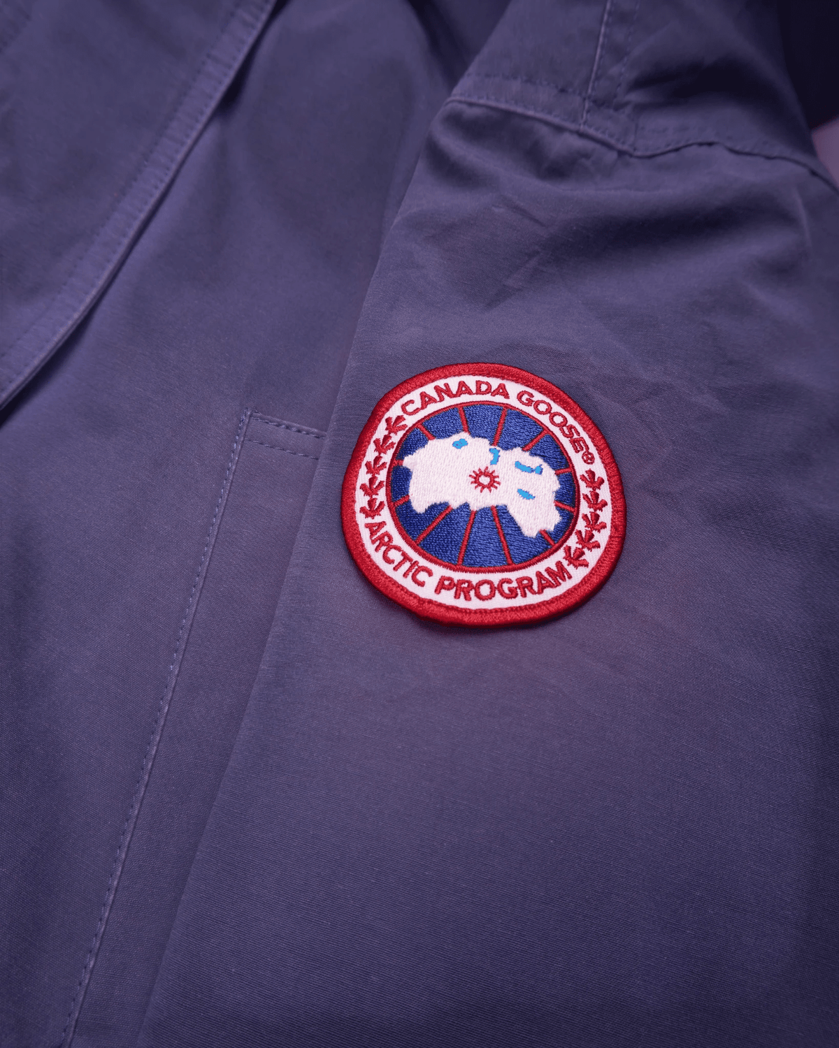 Canada Goose Blue Parka Coat - M