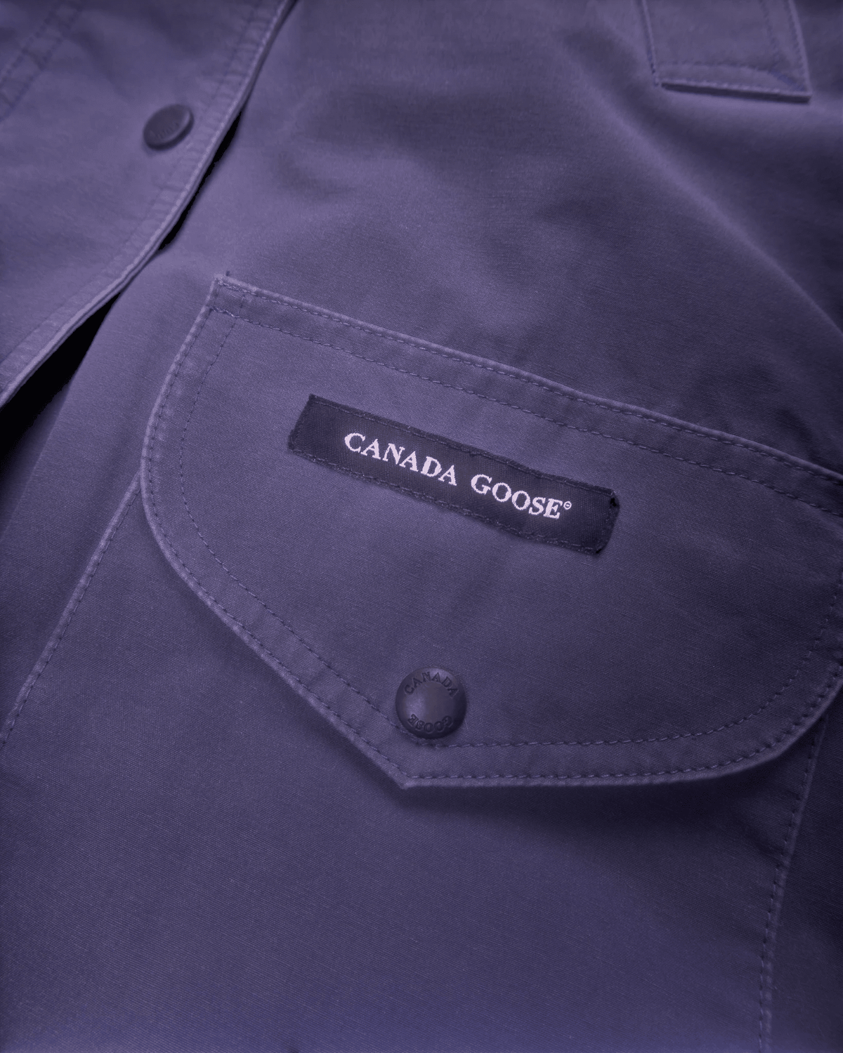 Canada Goose Blue Parka Coat - M