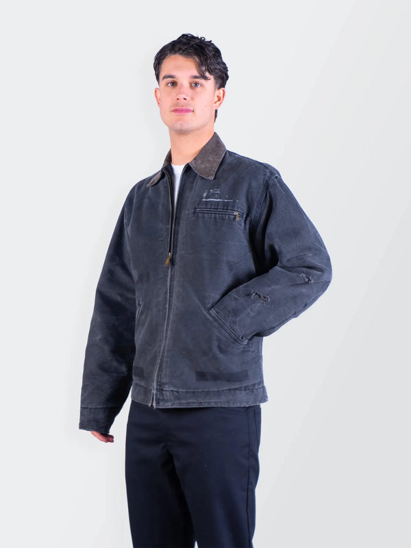 Carhartt 1990's Black Canvas Detroit Jacket - M