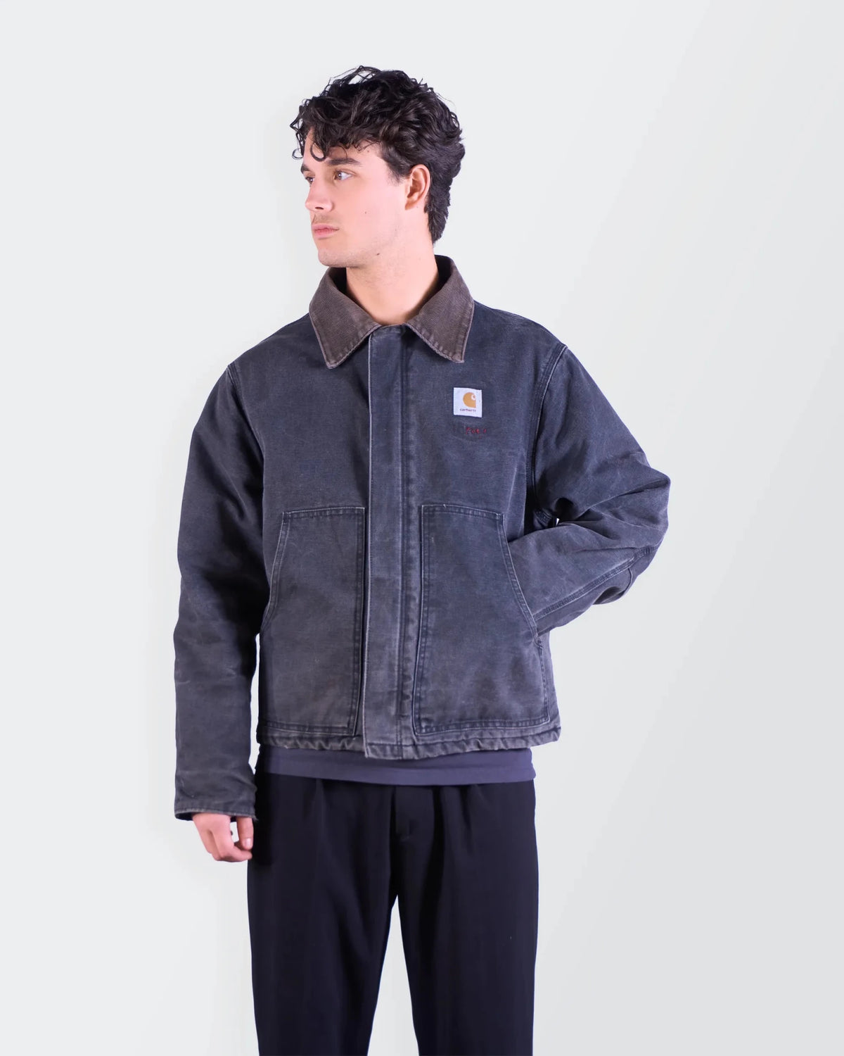 Carhartt 1990's Black Canvas Jacket - M