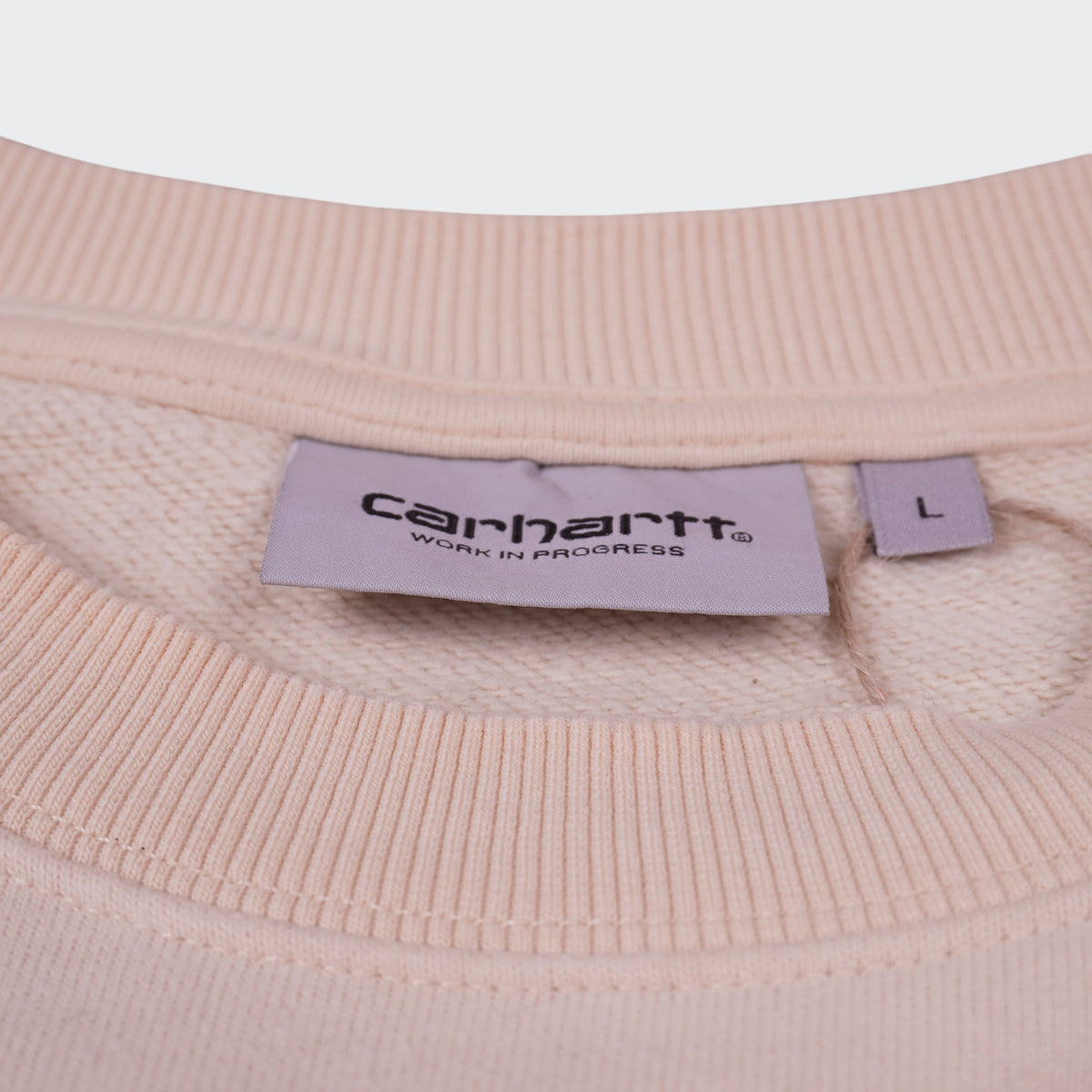 Carhartt Beige Crewneck Sweater - L