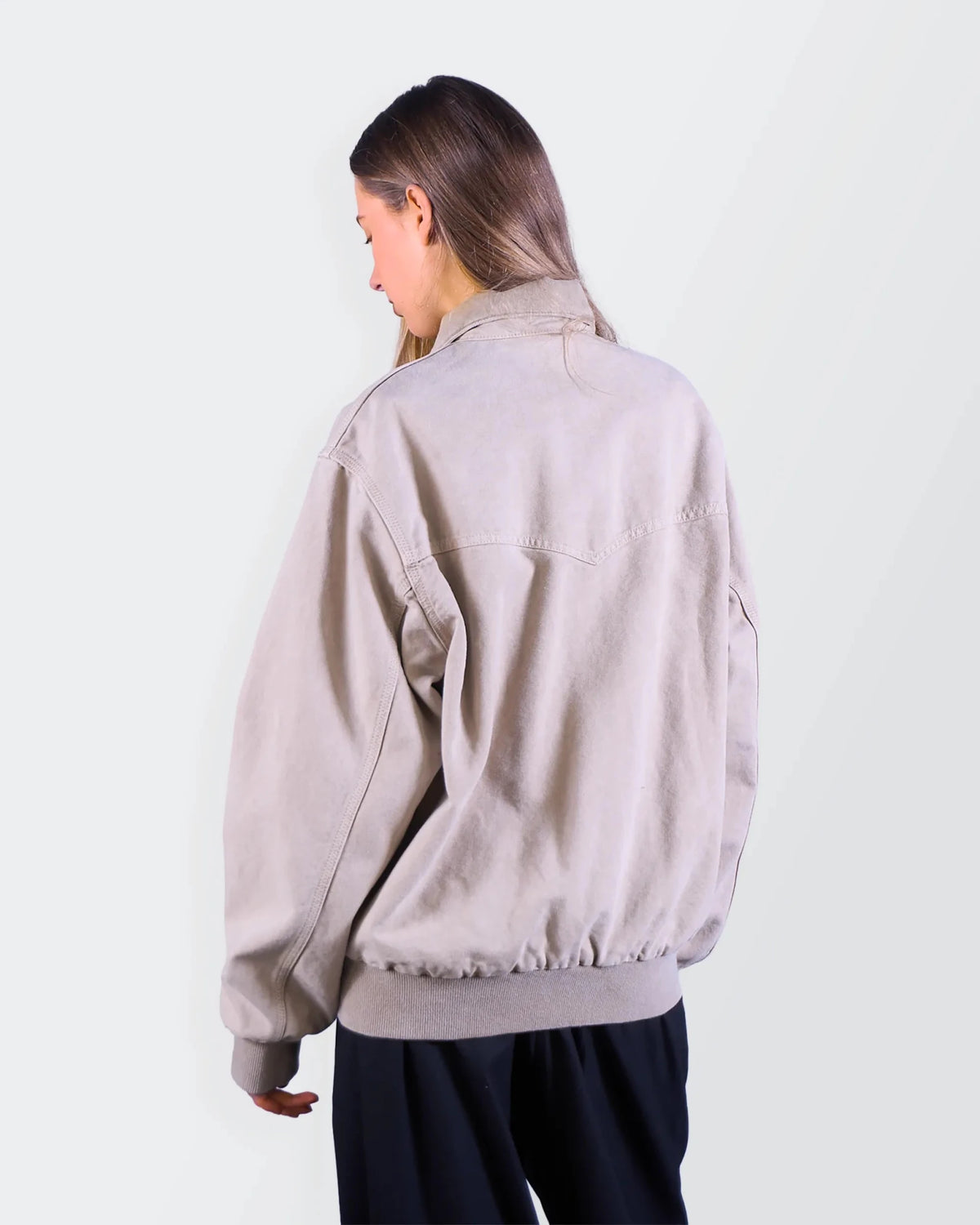 Carhartt Beige Sante Fe Bomber Jacket - M