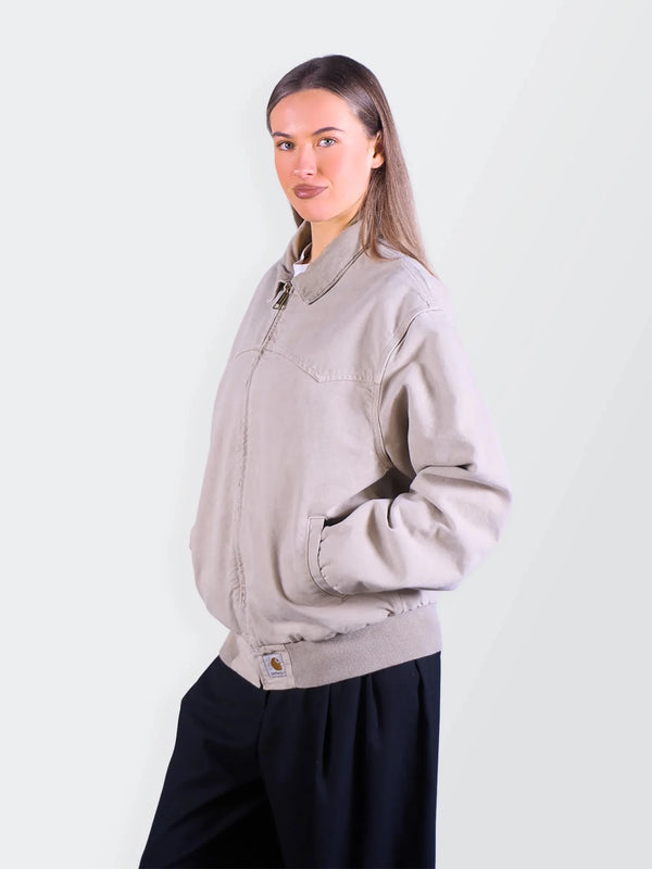 Carhartt Beige Sante Fe Bomber Jacket - M