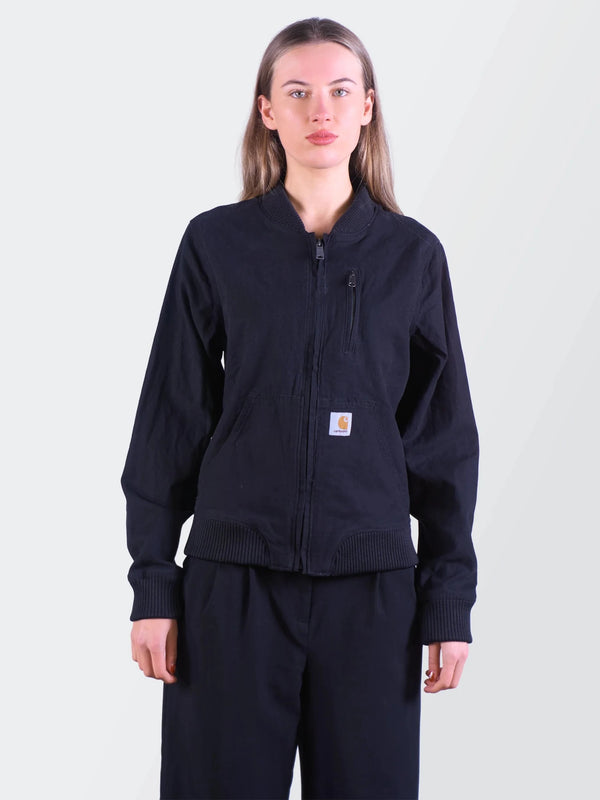 Carhartt Black Cotton Bomber Jacket - M