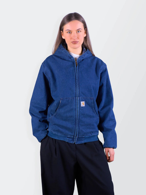 Carhartt Blue Active Denim Jacket - M