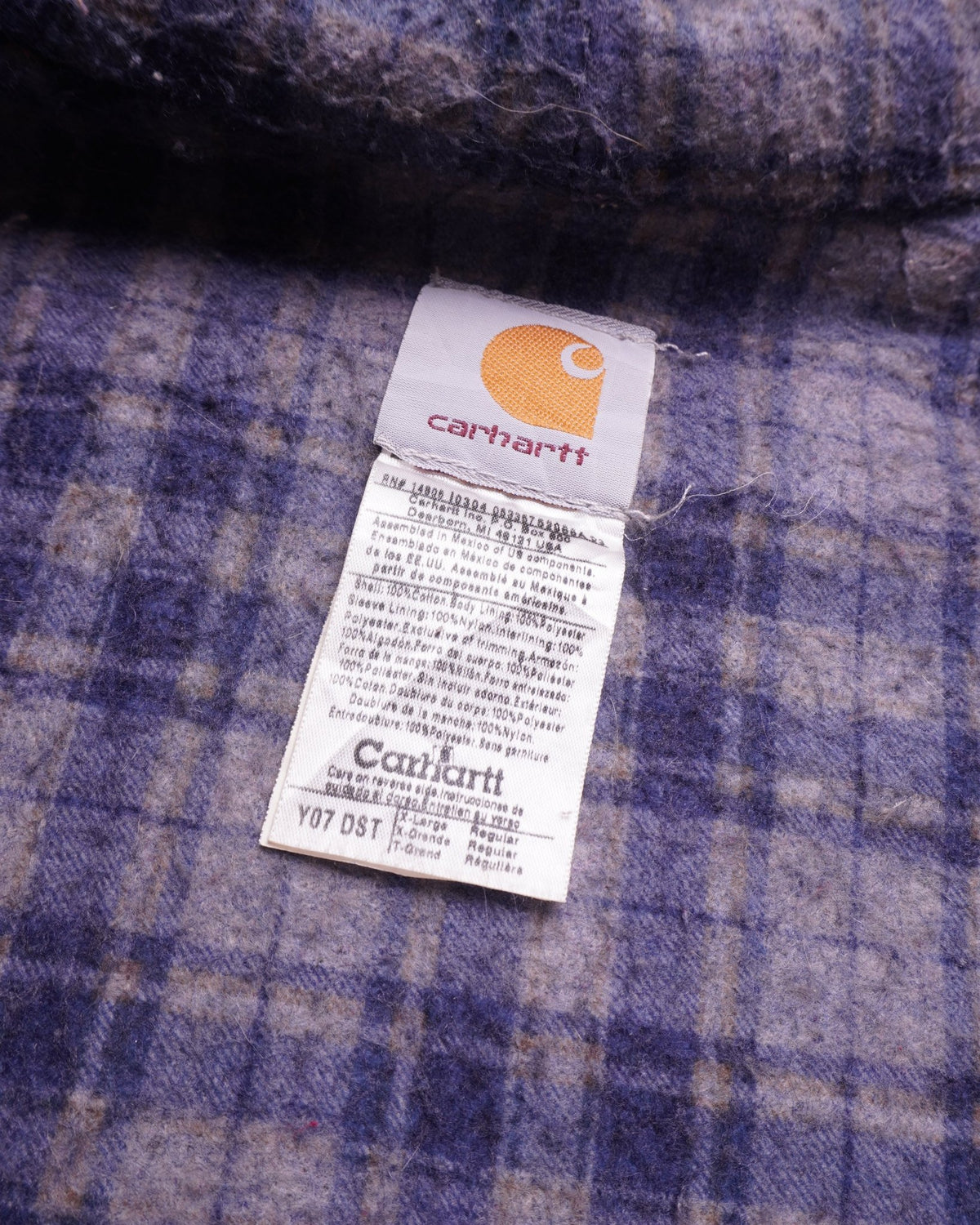 Carhartt Blue Active Denim Jacket - M