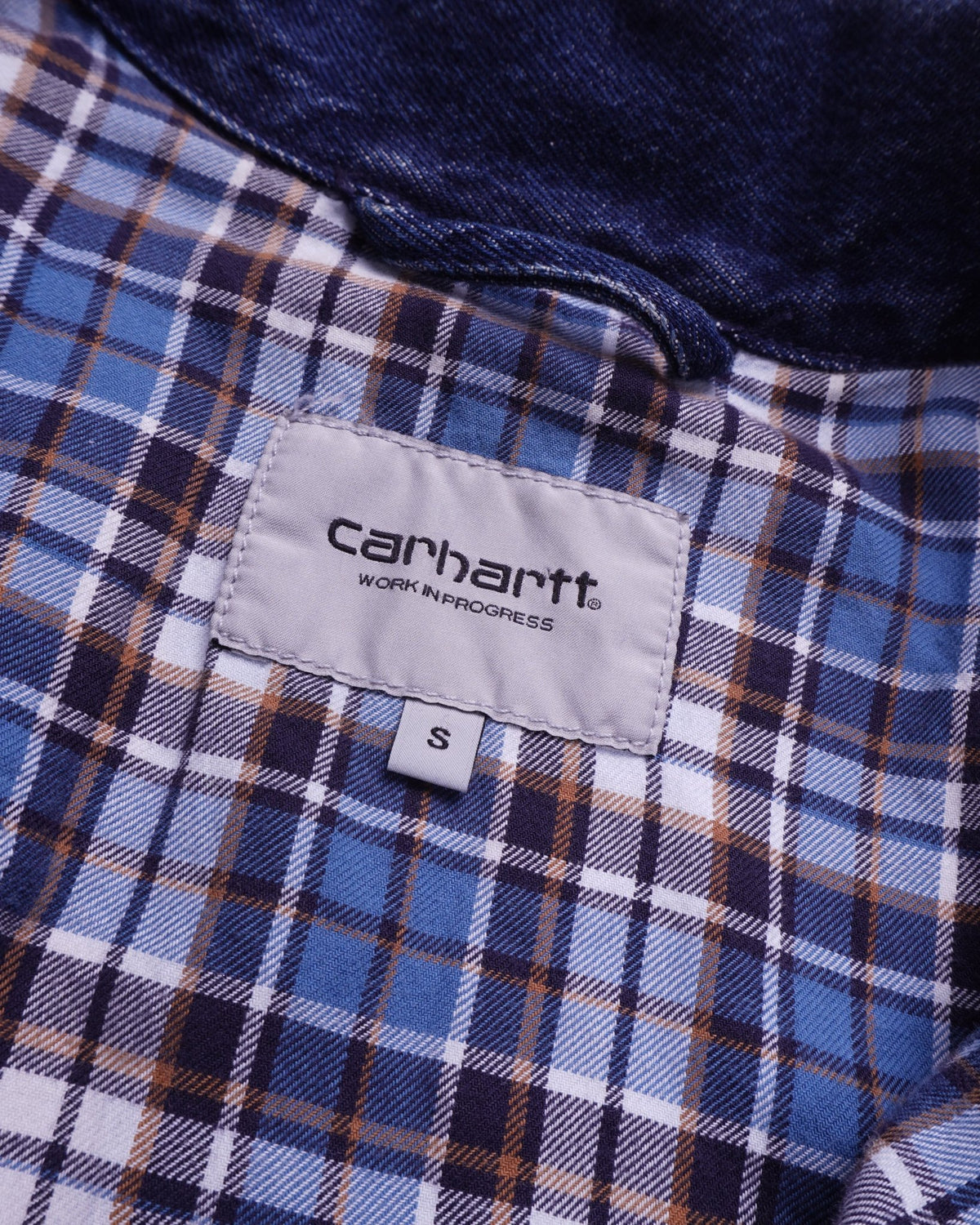 Carhartt Blue Denim Detroit Jacket - M