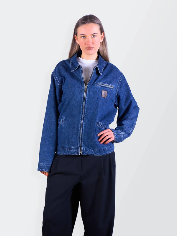 Carhartt Blue Denim Detroit Jacket - M