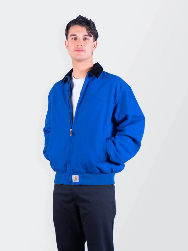 Carhartt Blue Santa Fe Bomber Jacket - M