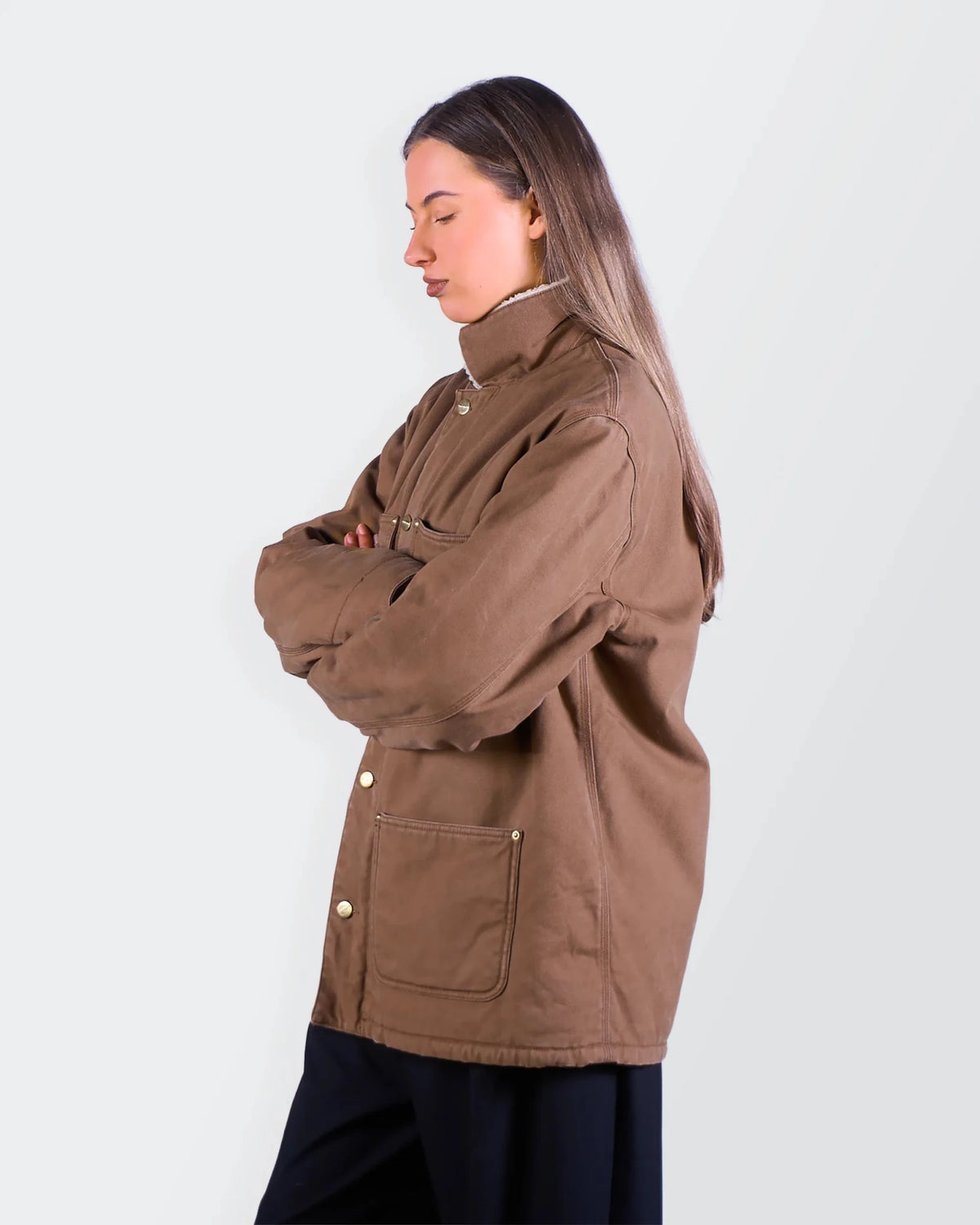 Carhartt Brown Chore Coat - S