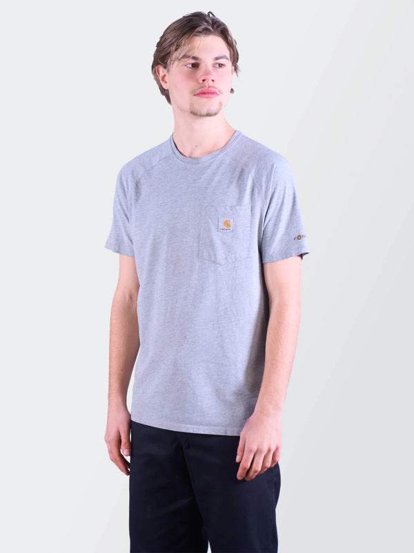 Carhartt Grey Pocket T-Shirt - M