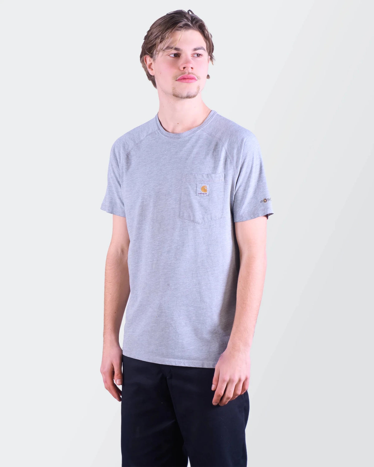 Carhartt Grey Pocket T-Shirt - M
