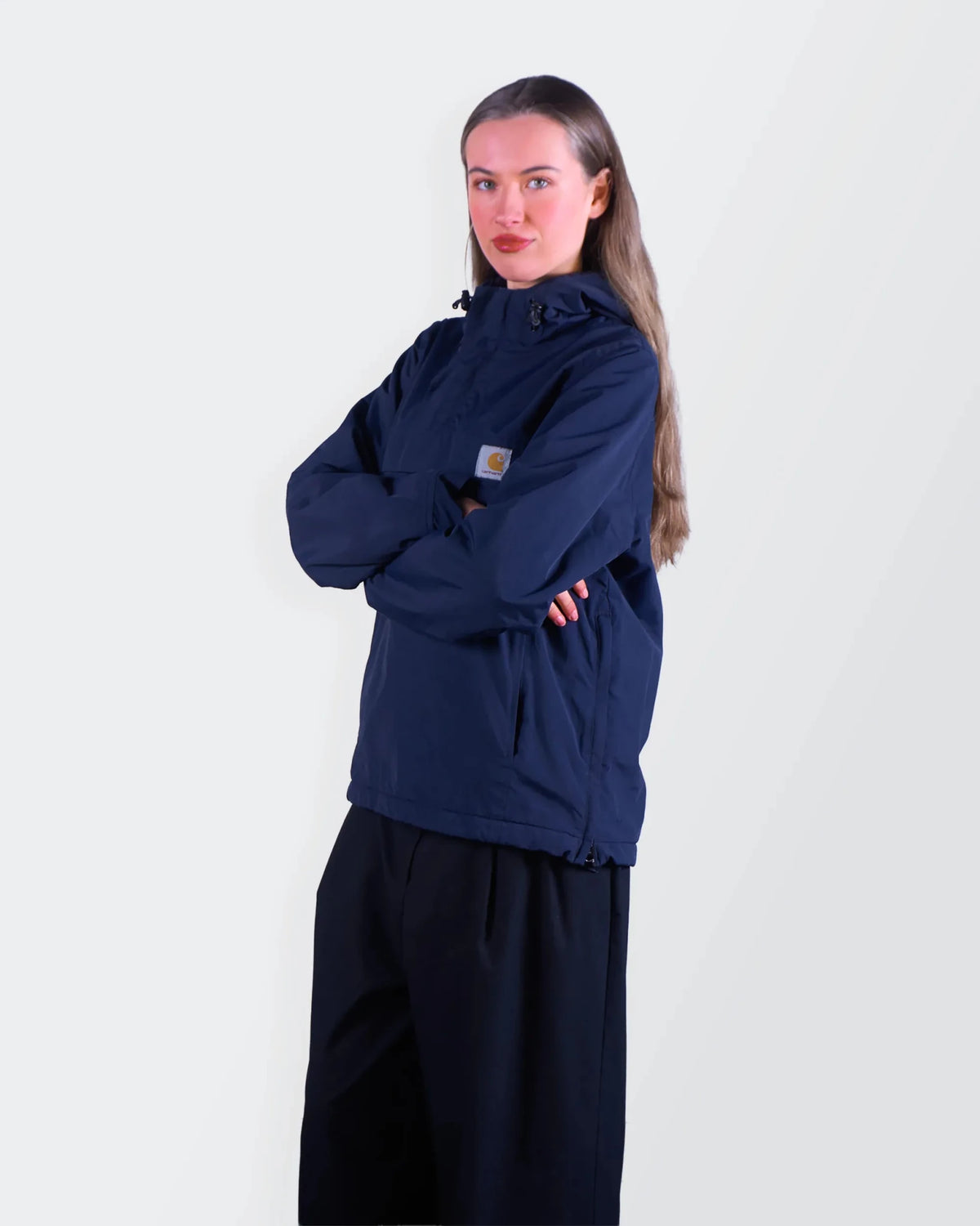 Carhartt Navy Anorak Jacket - S