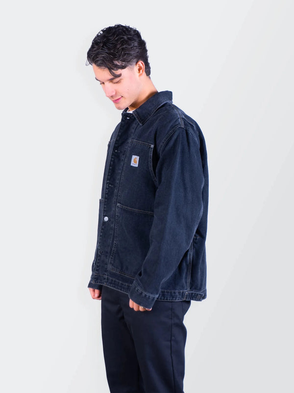 Carhartt Navy Denim Jacket - M