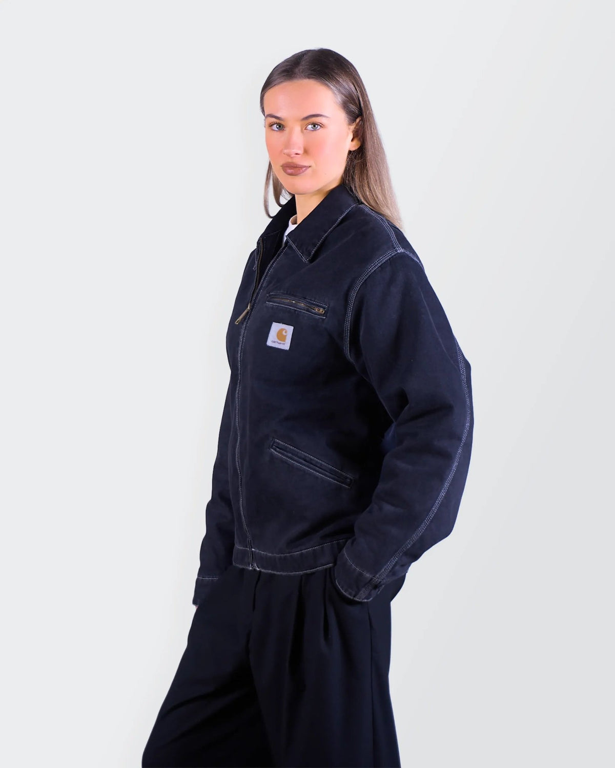 Carhartt Navy Jacket - M