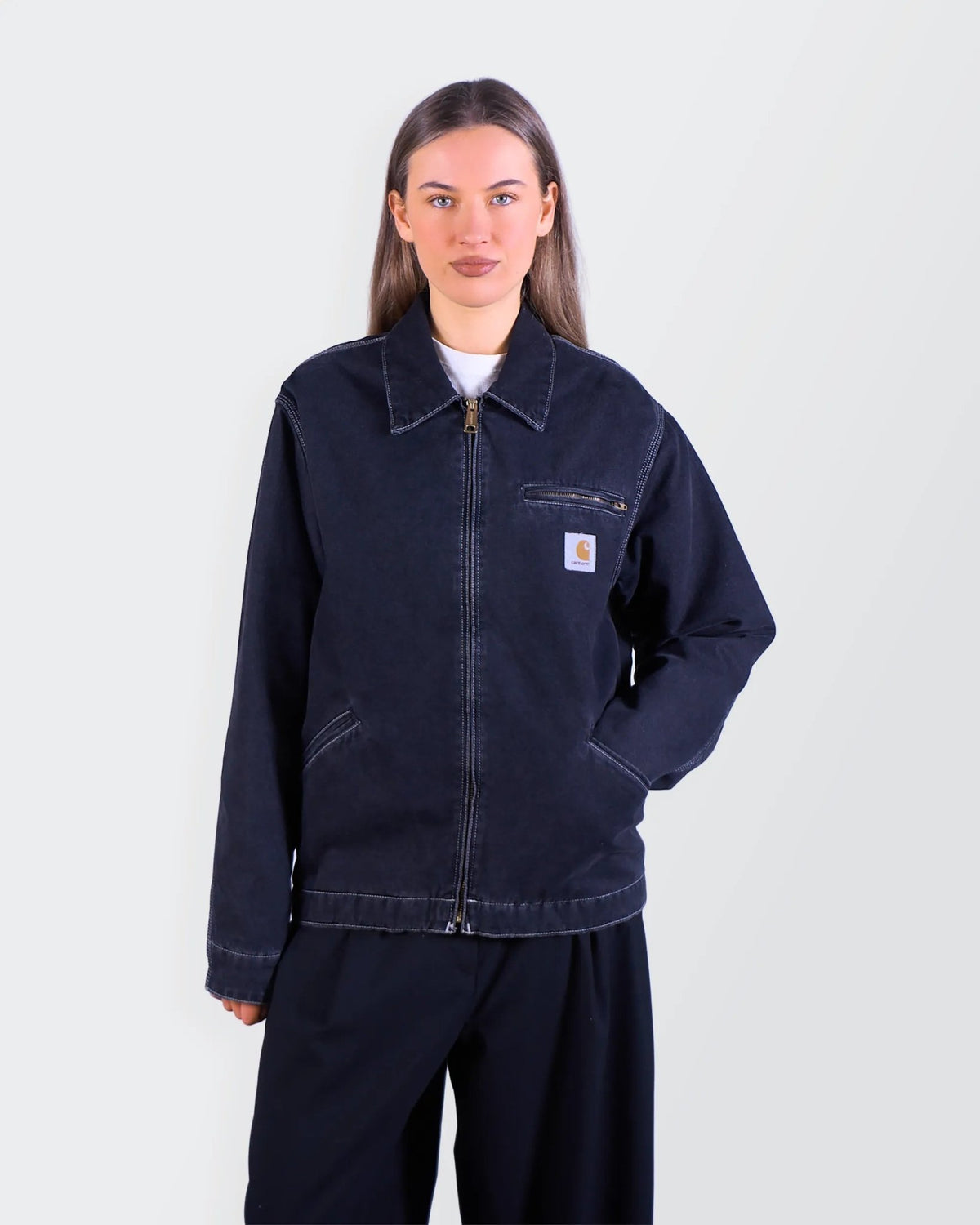Carhartt Navy Jacket - M