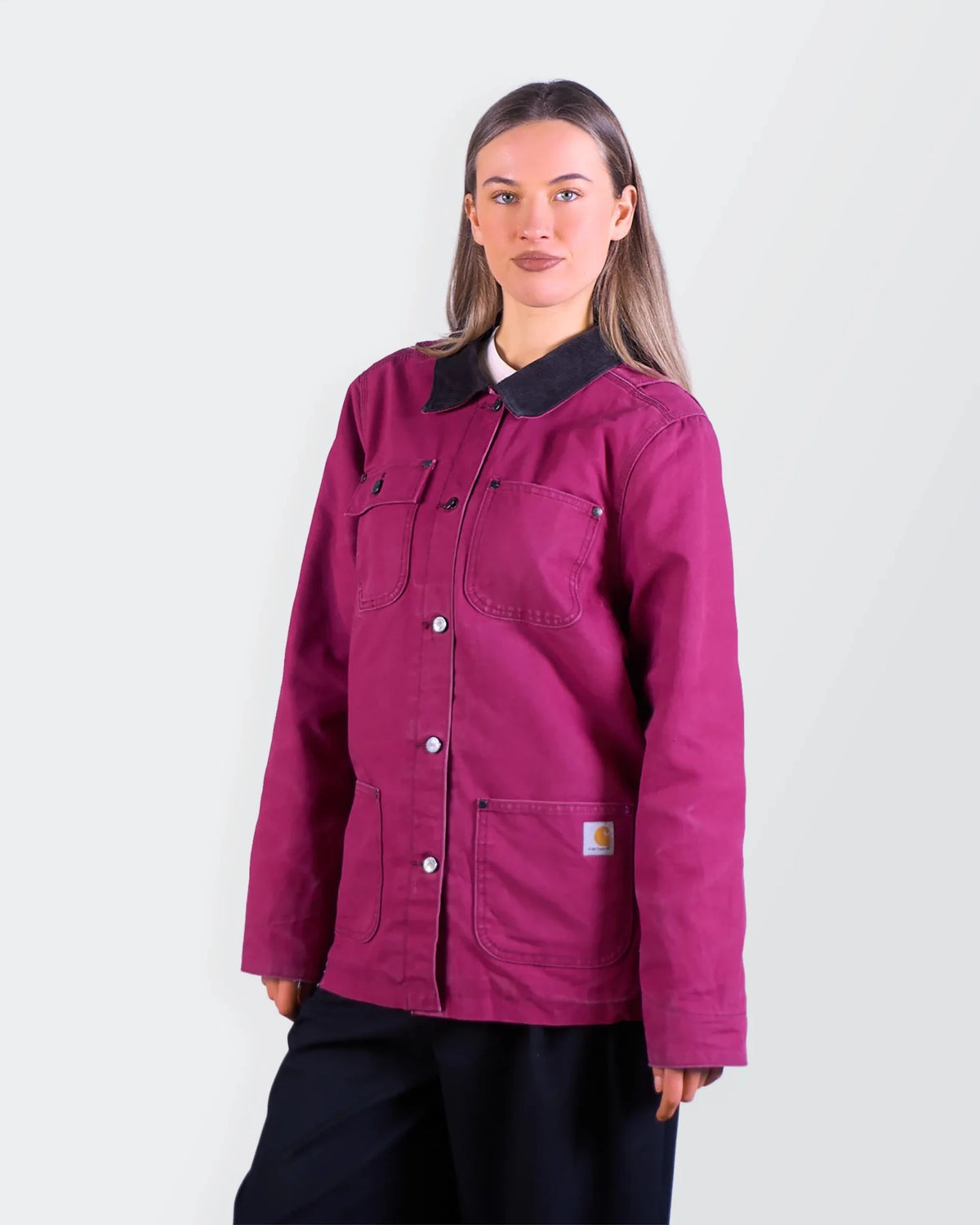 Carhartt Pink Chore Coat - M
