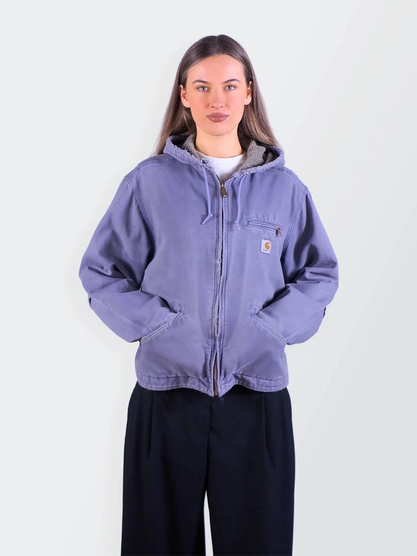Carhartt Purple Active Canvas Jacket M