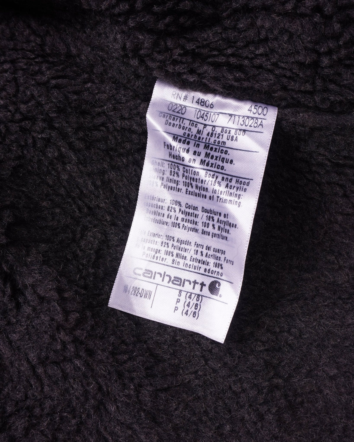 Carhartt Purple Active Cotton Jacket S