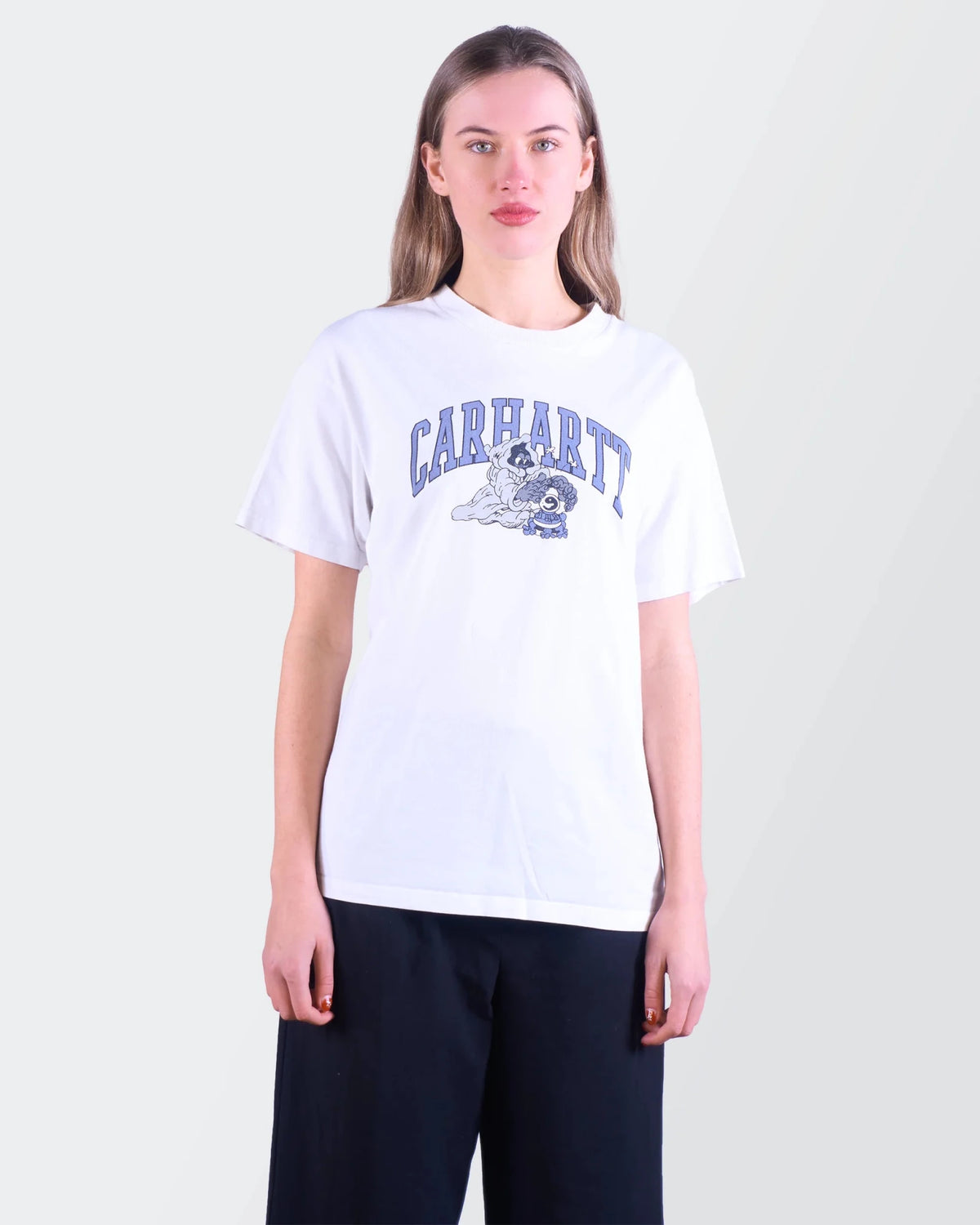 Carhartt White Cotton Graphic T-shirt - S