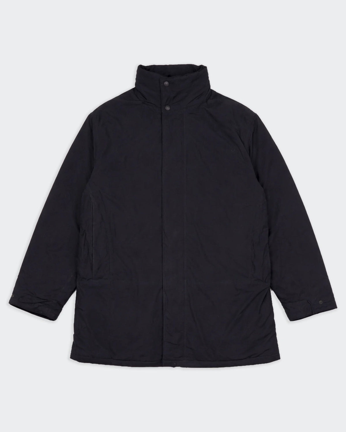 C.P. Company Black Car Coat - L