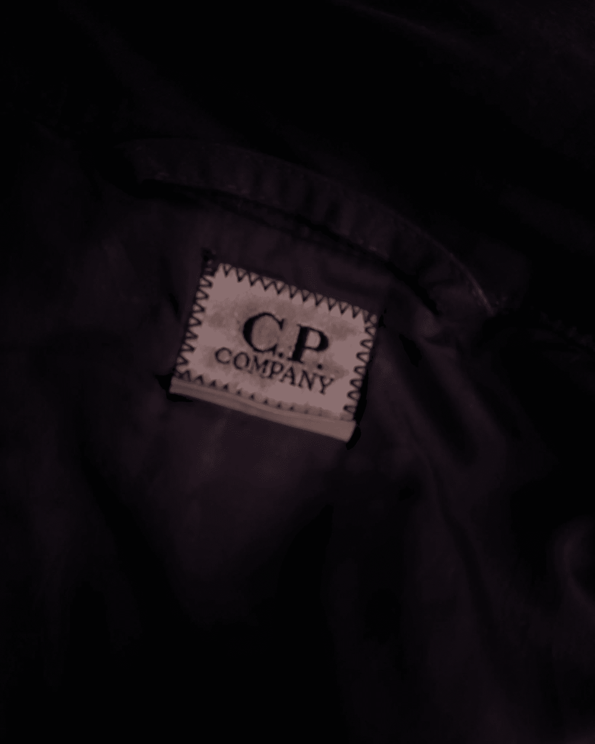 C.P. Company Black Car Coat - L