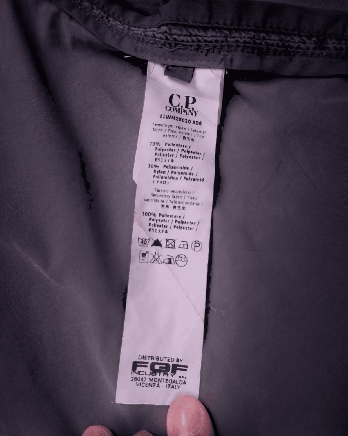 C.P. Company Grey Field Jacket - L