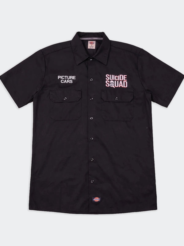 Dickies Black Cotton Button - Up Shirt - M