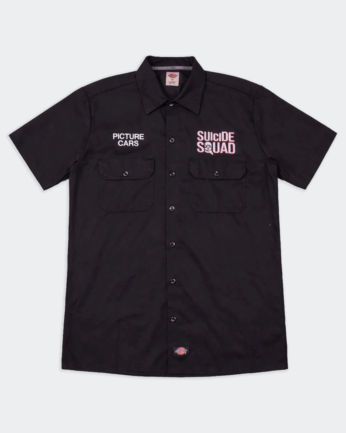 Dickies Black Cotton Button - Up Shirt - M