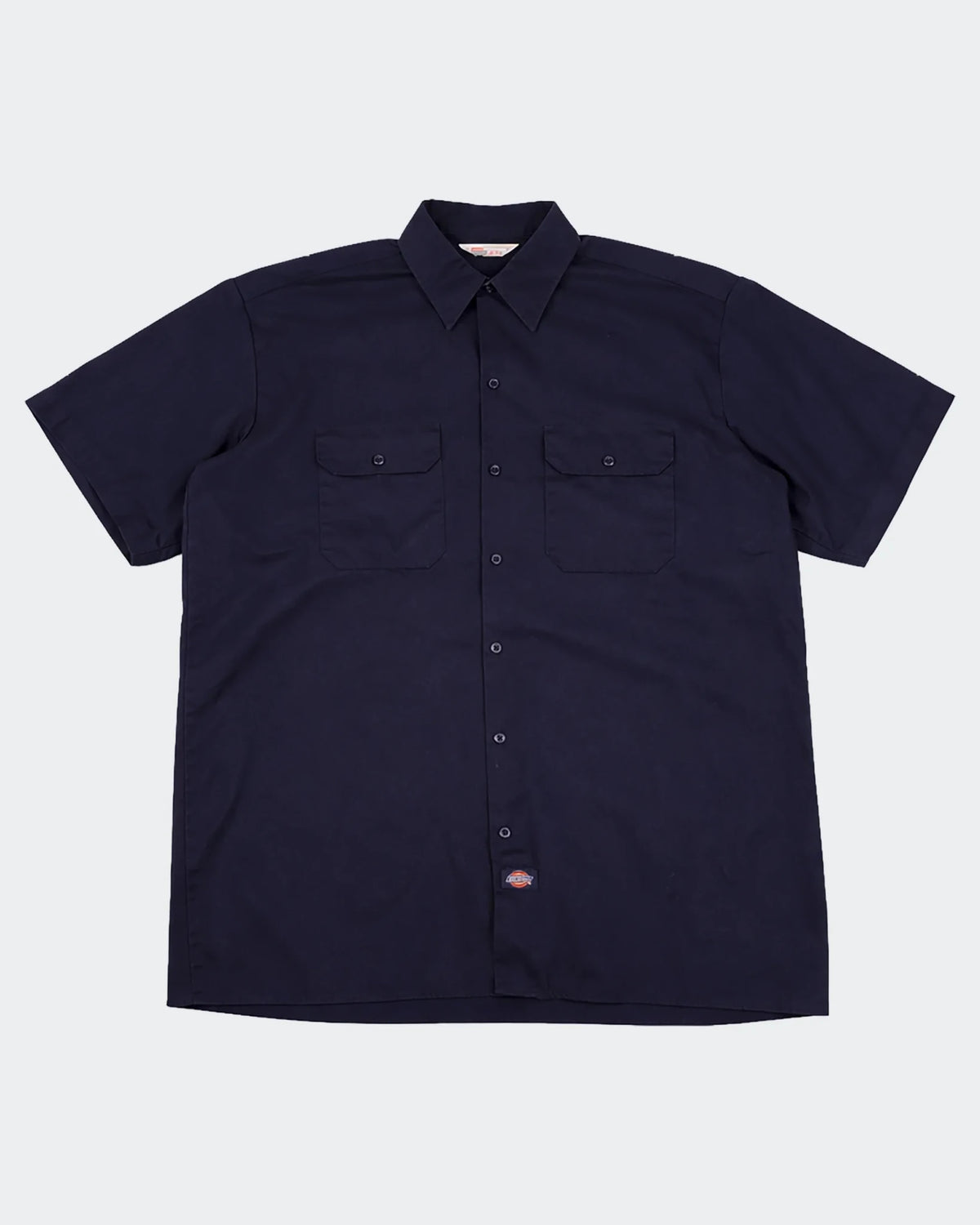 Dickies Short - sleeve Button - Up Shirt - L