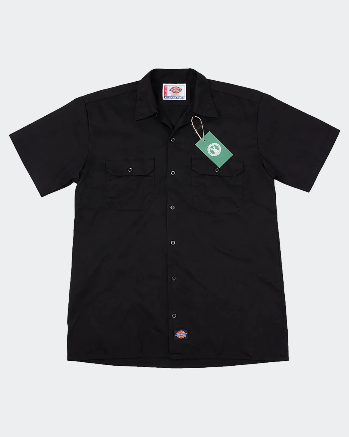 Dickies Short - sleeve Button - Up Shirt - M
